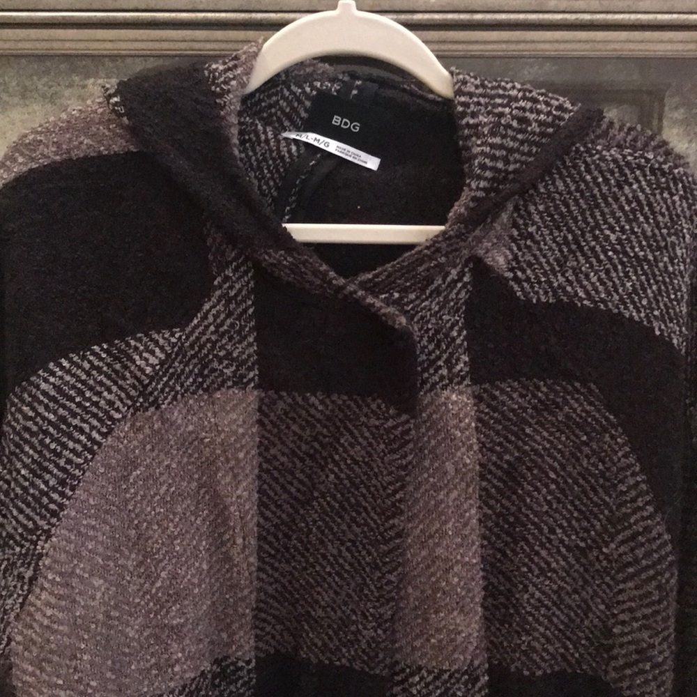 Urban Outfitters Plaid coat
